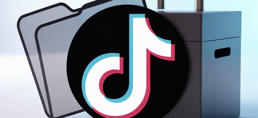 Как архивировать видео в TikTok