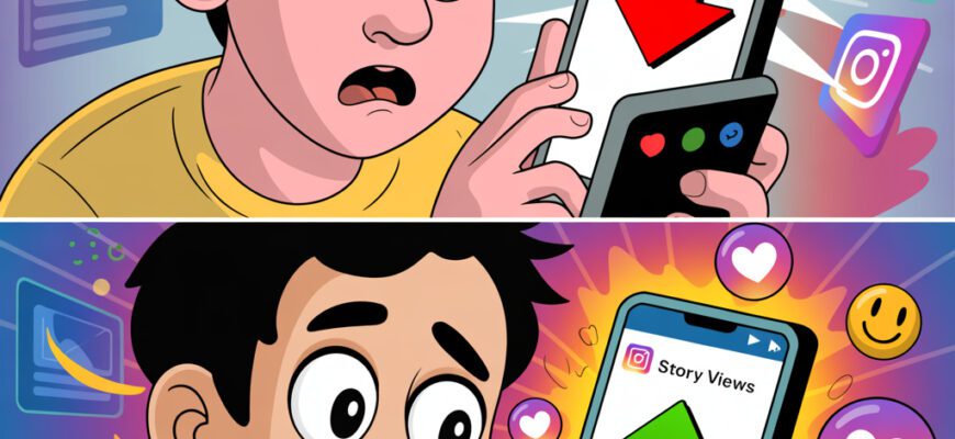 Почему просмотры сторис в Инстаграм падают и как это исправить