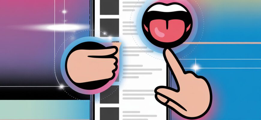 Как листать ТикТок языком: как работает функция