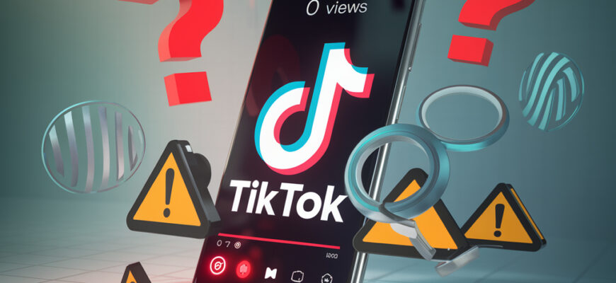 Почему на видео 0 просмотров TikTok