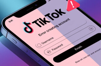 Почему не получается зарегистрироваться в TikTok