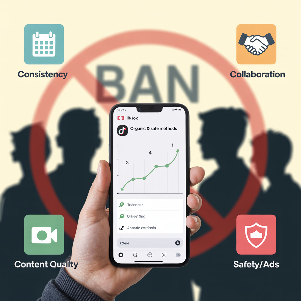 Безопасные методы накрутки подписчиков TikTok: как не получить бан?