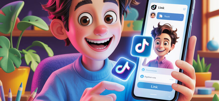 Как добавить ссылку в ТикТок