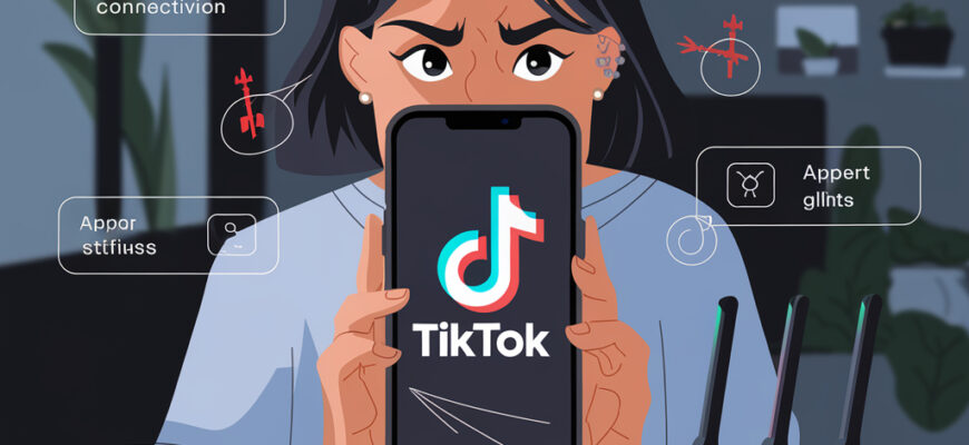 Почему TikTok может не работать через Wi-Fi?