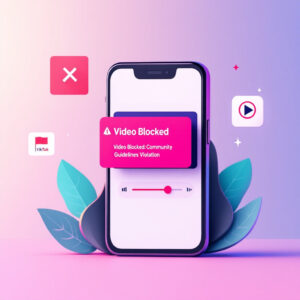 Почему TikTok блокирует видео