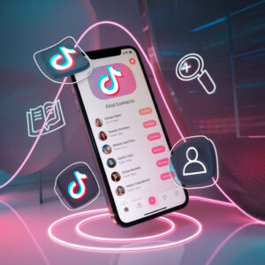 Как в ТикТок найти свои контакты
