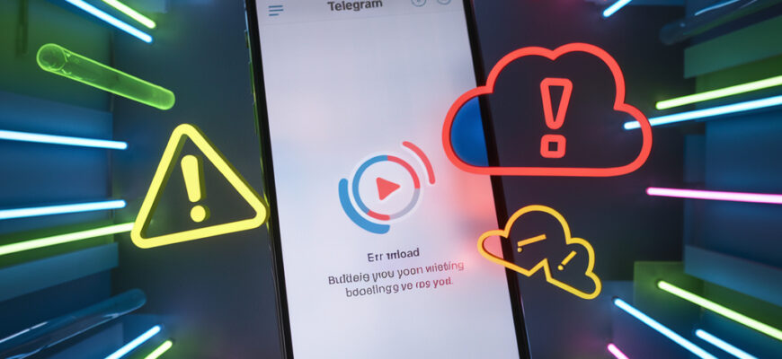 Чому не завантажуються відео в Телеграм?