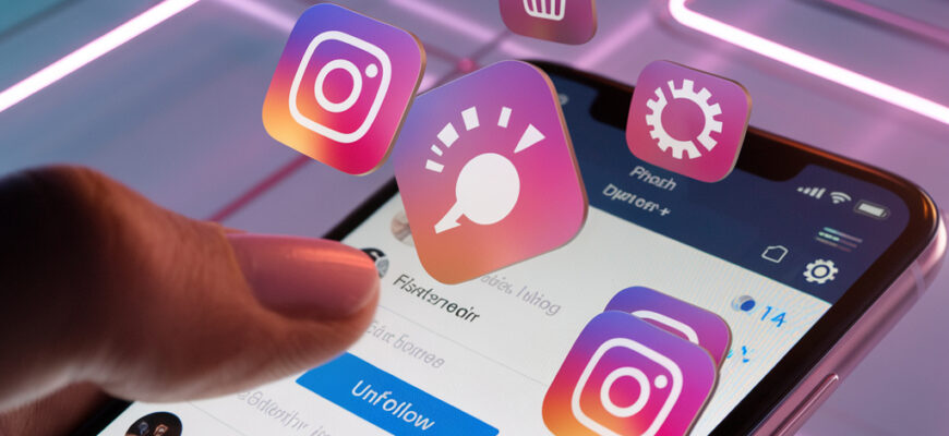 Как быстро отписаться в Instagram от ненужных аккаунтов?