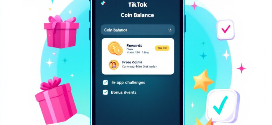 Как бесплатно получить монеты в TikTok