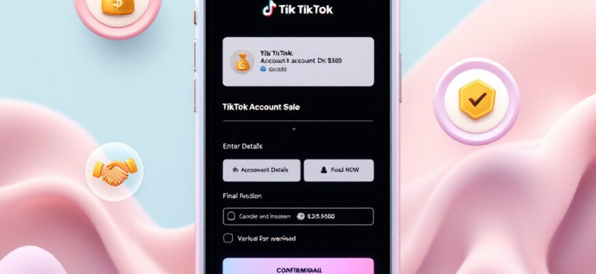 Як швидко продати акаунт TikTok