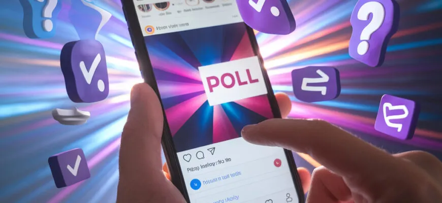 Як створити опитування в Instagram