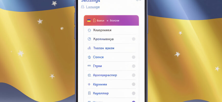 Как поменять язык в Инстаграме на украинский