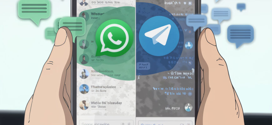 Как перенести чаты из WhatsApp в Telegram