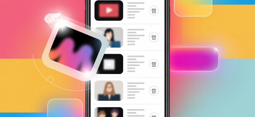 Как удалить видео в ТикТок правильно