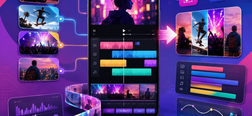 Как добавить несколько видео в TikTok