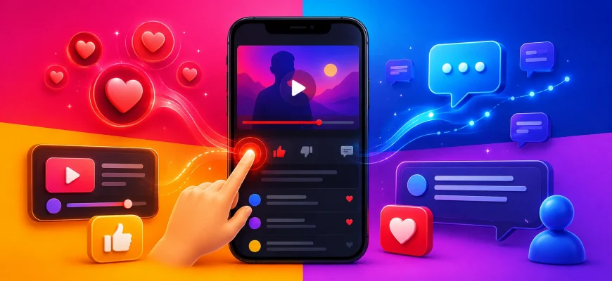 Как поставить лайк и оставить комментарий на YouTube
