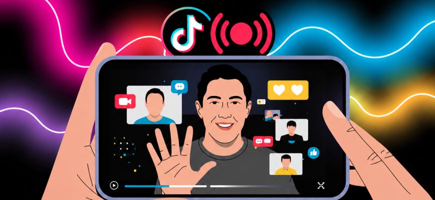Как проводить прямые эфиры в TikTok