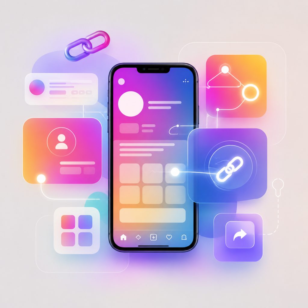 Как сделать активную ссылку в Instagram