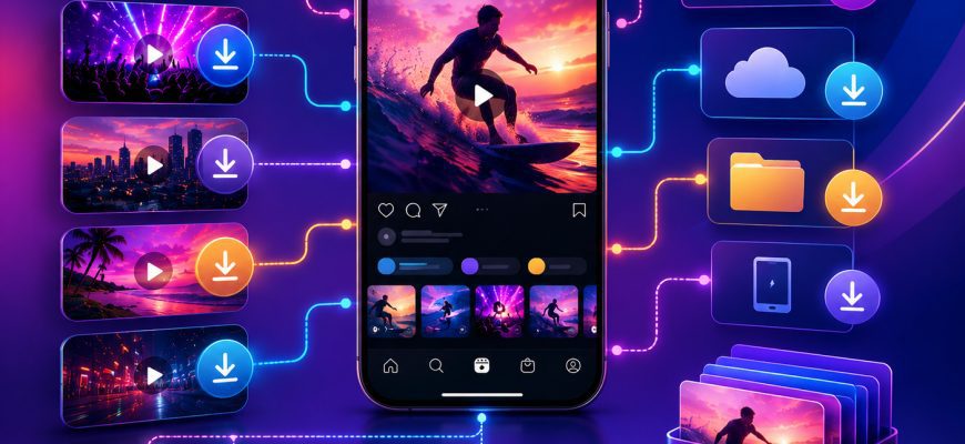 Как скачать видео из Instagram на iPhone