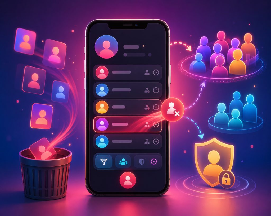 Как удалить подписчиков в TikTok