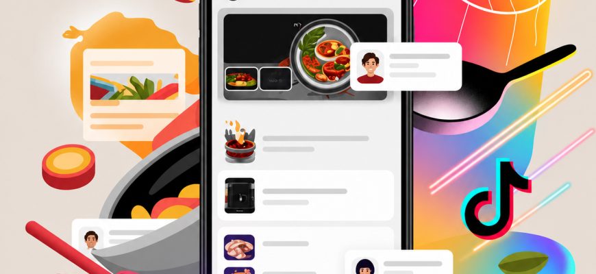 Монетизация кулинарного канала в TikTok