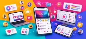 Сердечки и реакции на YouTube