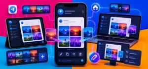 Как заменить фотографию в посте Телеграм